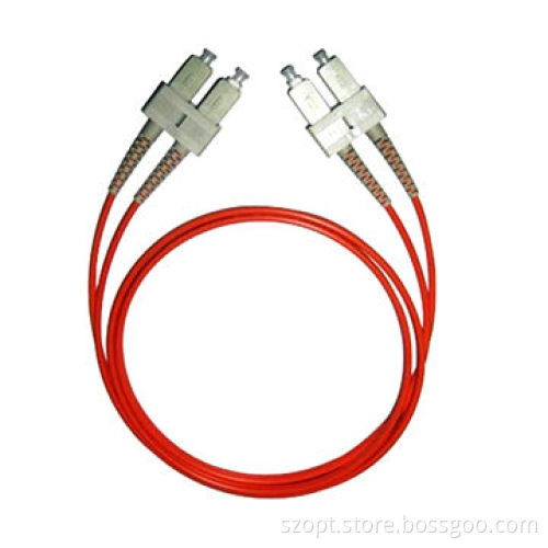 SC-SC Multimode Duplex Patch Cord with High Reliability, Cost-effective